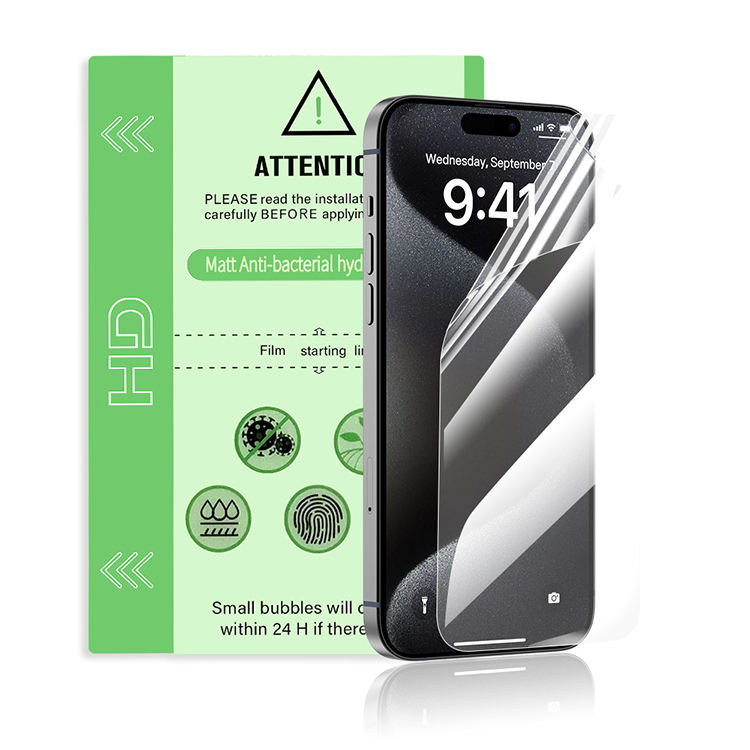 Antibakterielle Displayschutzfolie HD und Matt für iPhone 